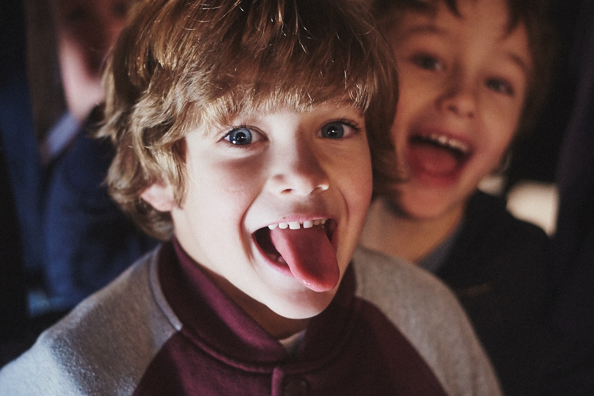  backstage of a fashion show