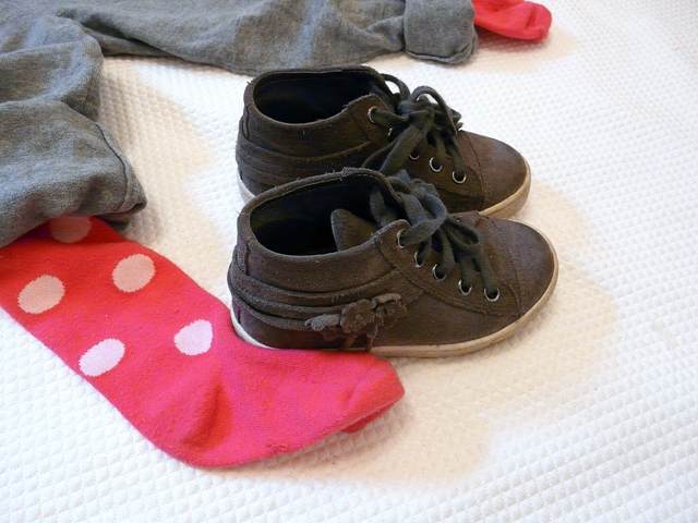 BABY GAP polka dots