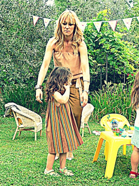  BORTHDAY PARTY MOM AND DAUGHTER'S OUTFITS mamma e figlia