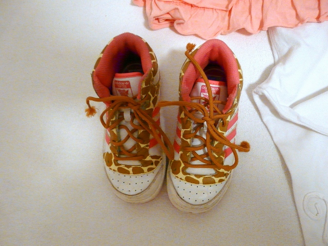 ZARA KIDS and adidas sneakers
