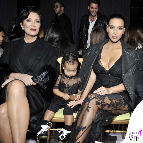 Outfit di North West la figlia di Kim Kardashian mini me...?