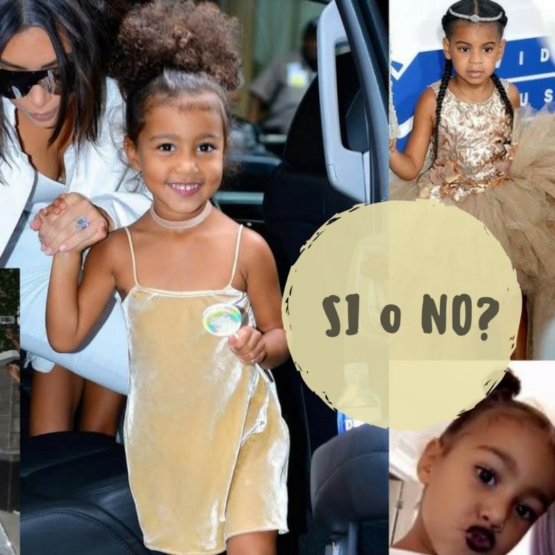 outfit di North West la figlia di Kim Kardashian