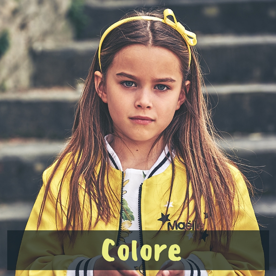 i colori di moda per i bambin