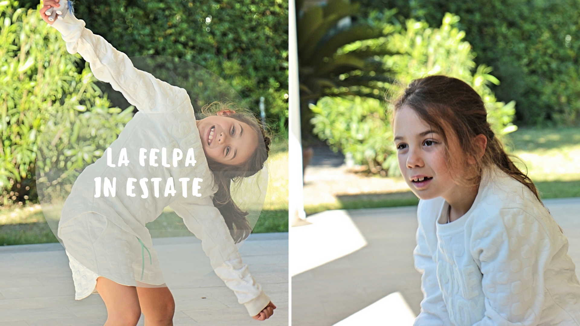 la felpa in estate per i bambini