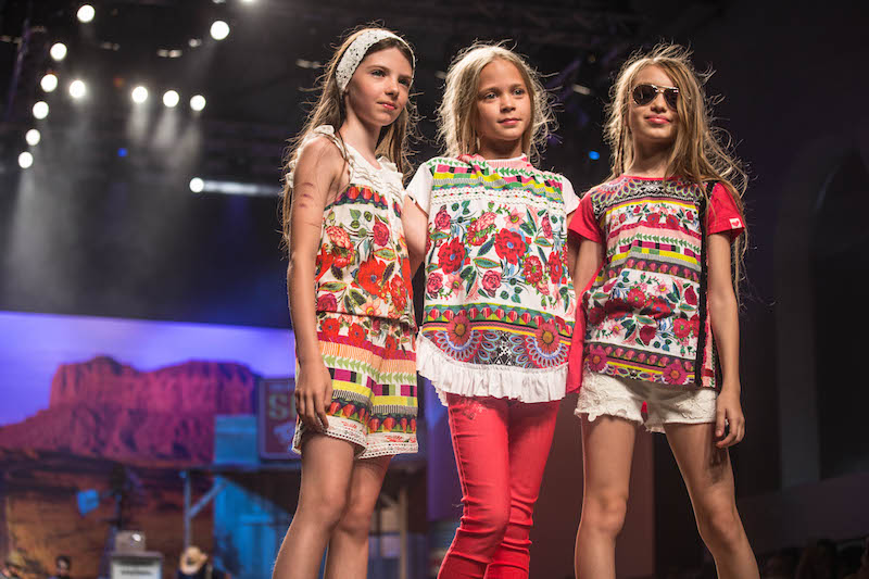 la moda bambini spagnola e le sfilate desigual