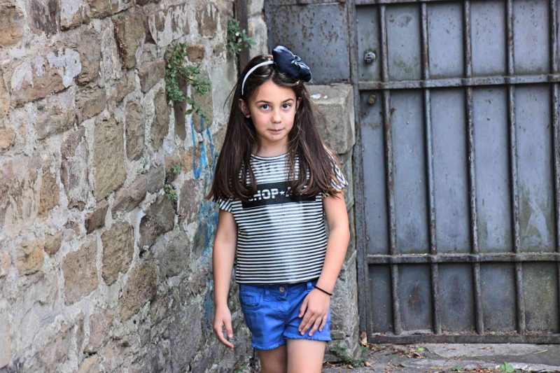 nero e blu insieme per i bambini