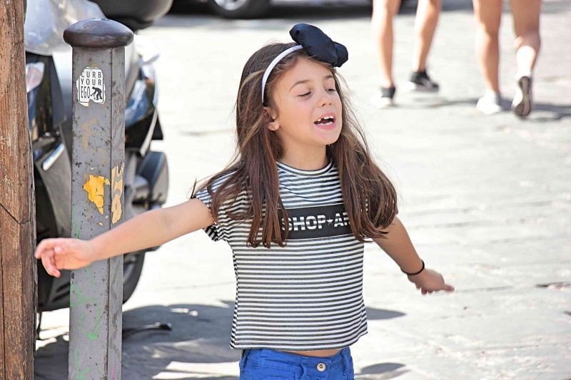 nero e blu insieme per i bambini