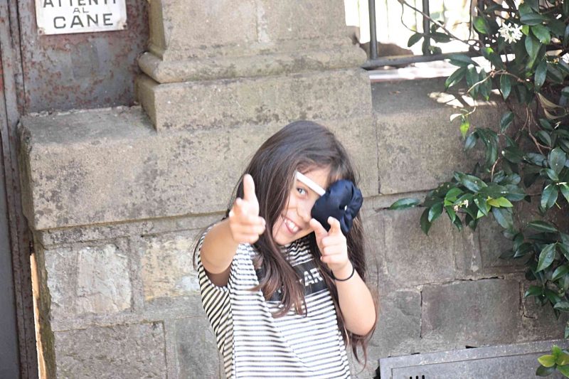 nero e blu insieme per i bambini