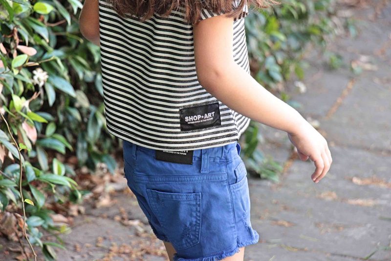 nero e blu insieme per i bambini