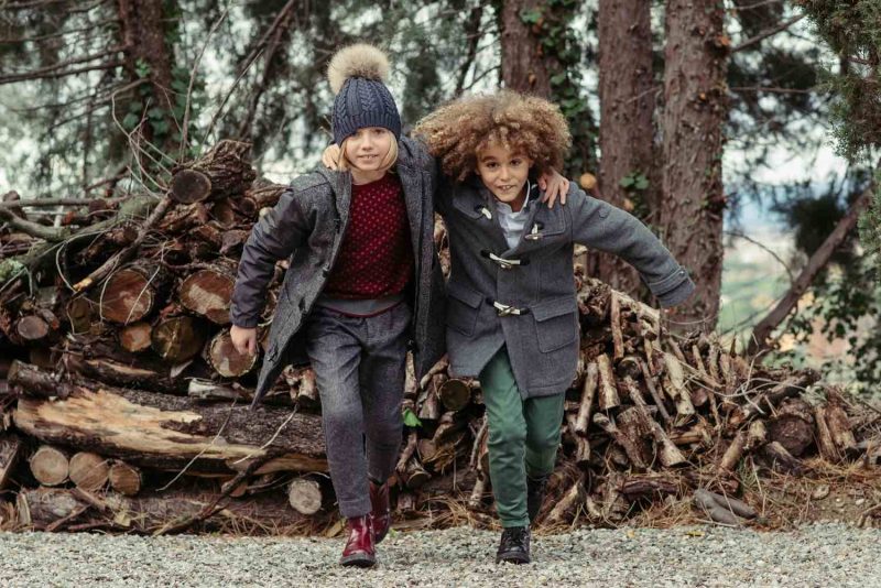 moda bambini in inverno