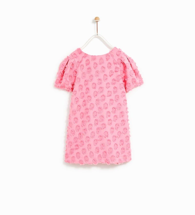 abito rosa zara