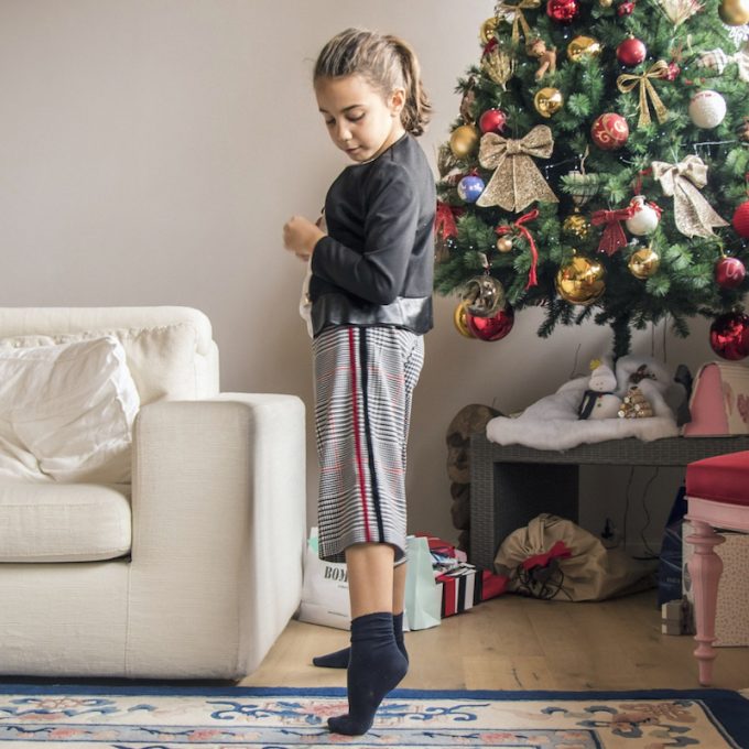 il tartan per le bambine