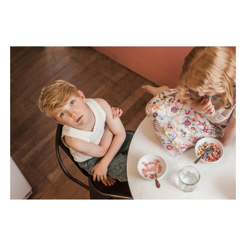 outfit mamma e bambini per il week end vestito bambina a fiori 2