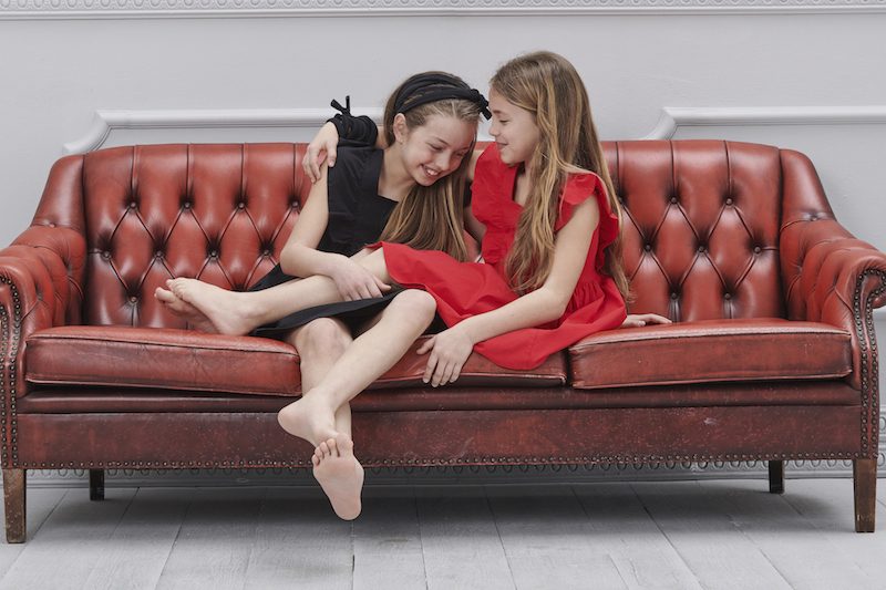 Un abito strutturato per le bambine