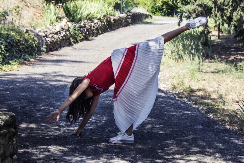 gonna lunga per bambina