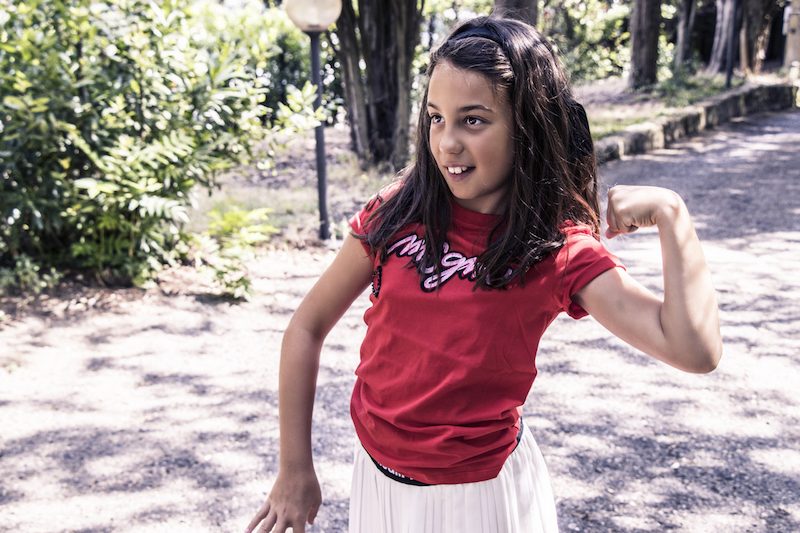 gonna lunga per bambina