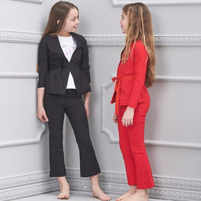 Una giacca camicia per mamma e figlia