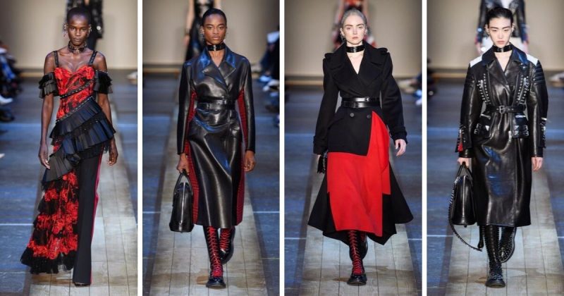 tendenze donna autunno inverno 2019 2020 Alexander McQueen