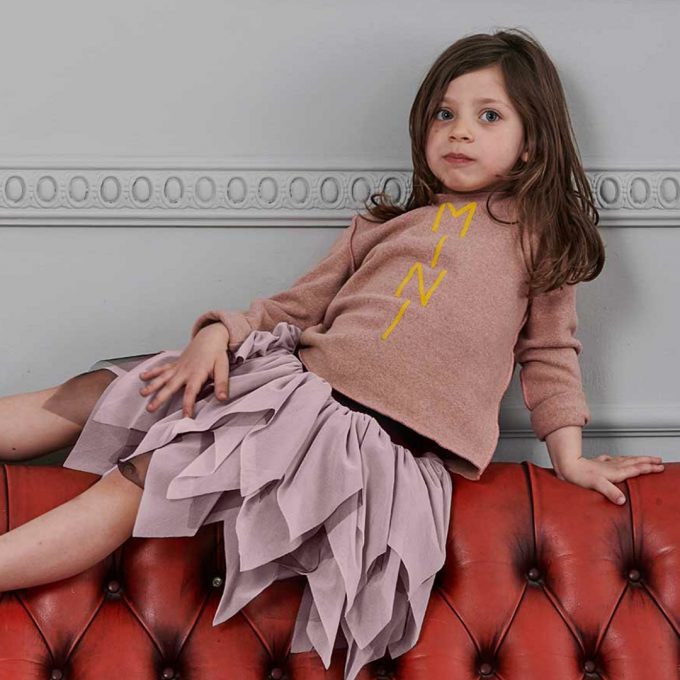 La gonna di tulle per le bambine