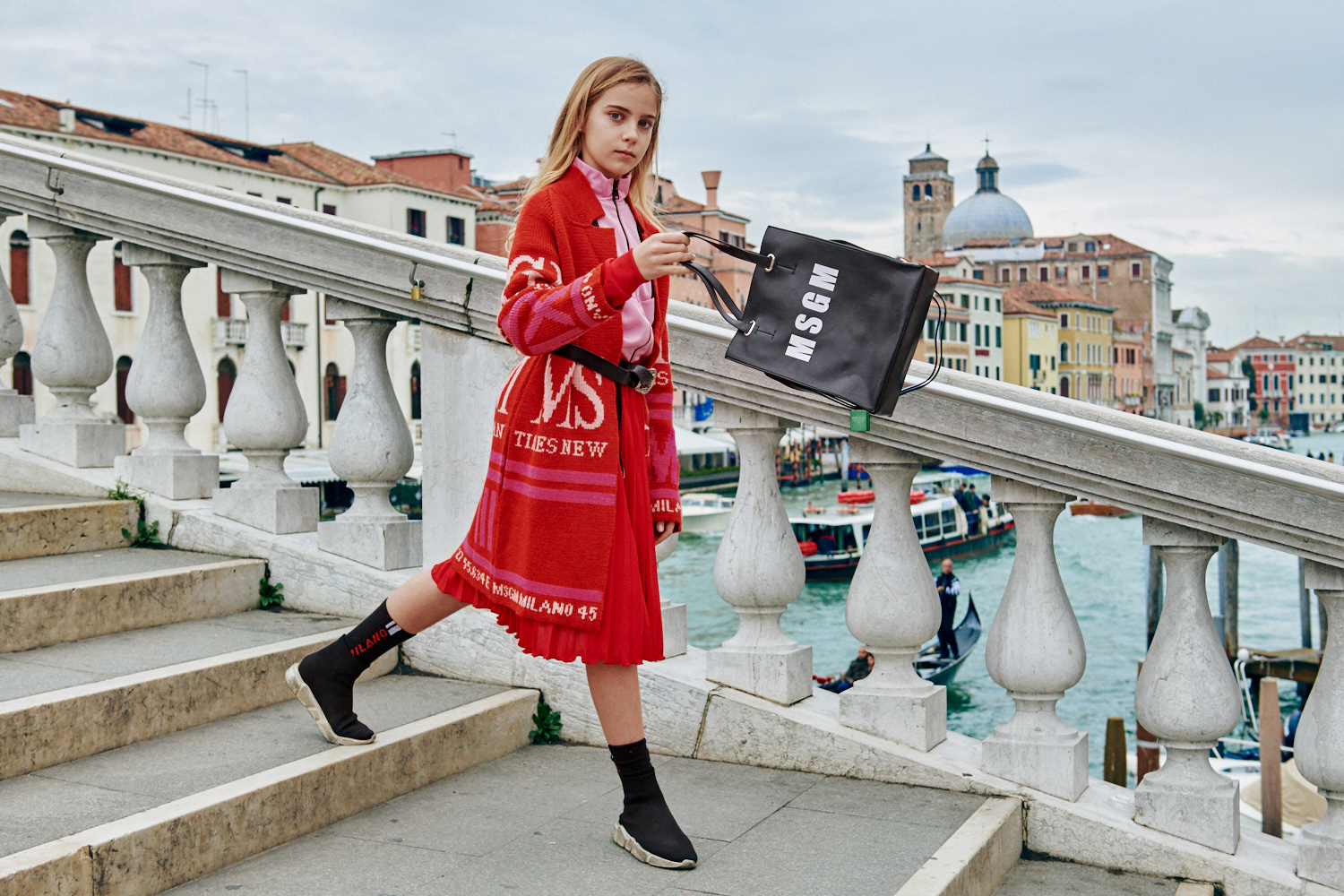La moda di Msgm Kids a Venezia