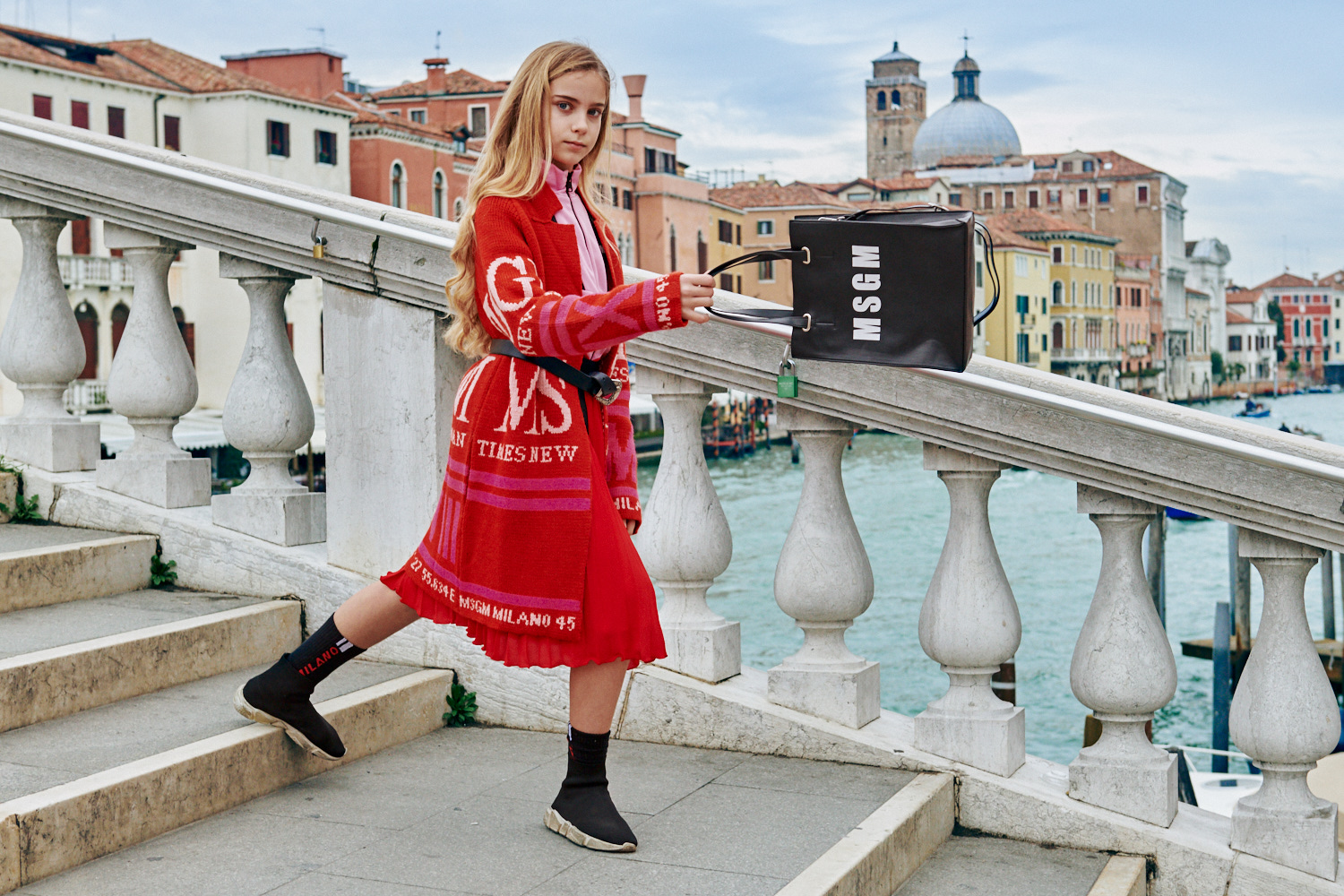 La moda di Msgm Kids a Venezia