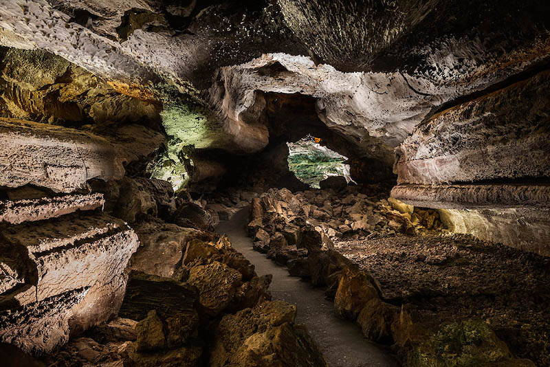 Lanzarote coi bambini cueva