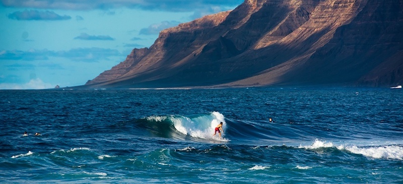 Lanzarote coi bambini playa famara