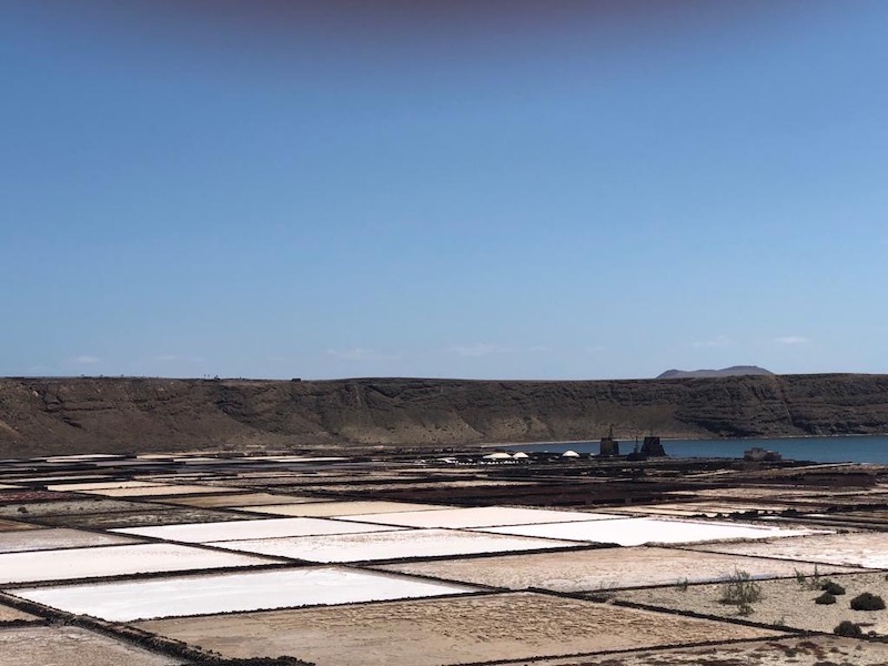 Lanzarote coi bambini las salinas