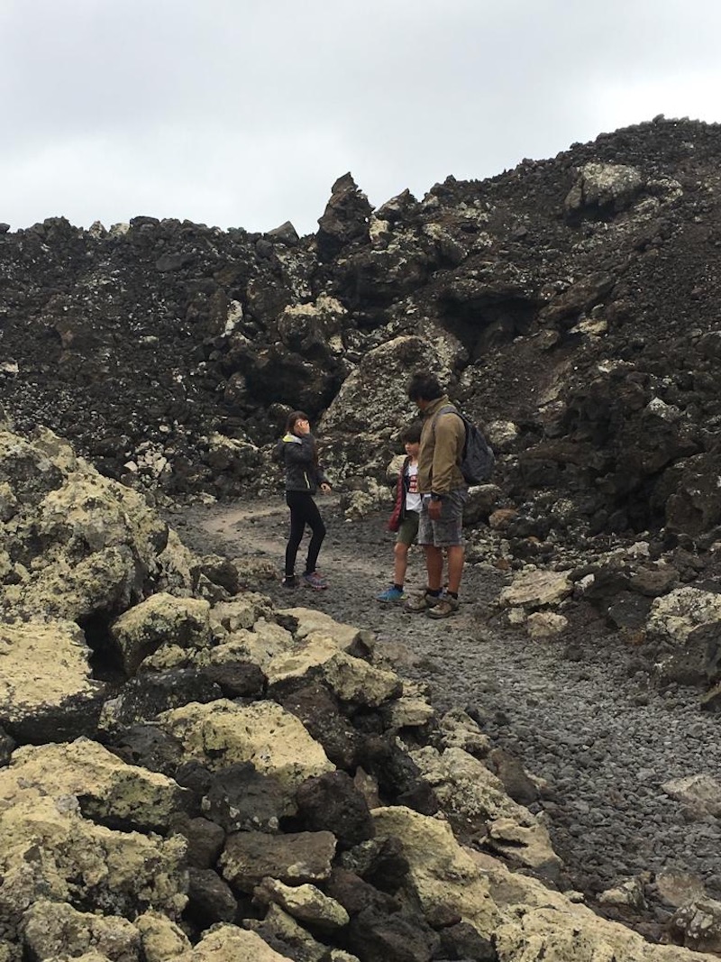 Lanzarote coi bambini trekking 