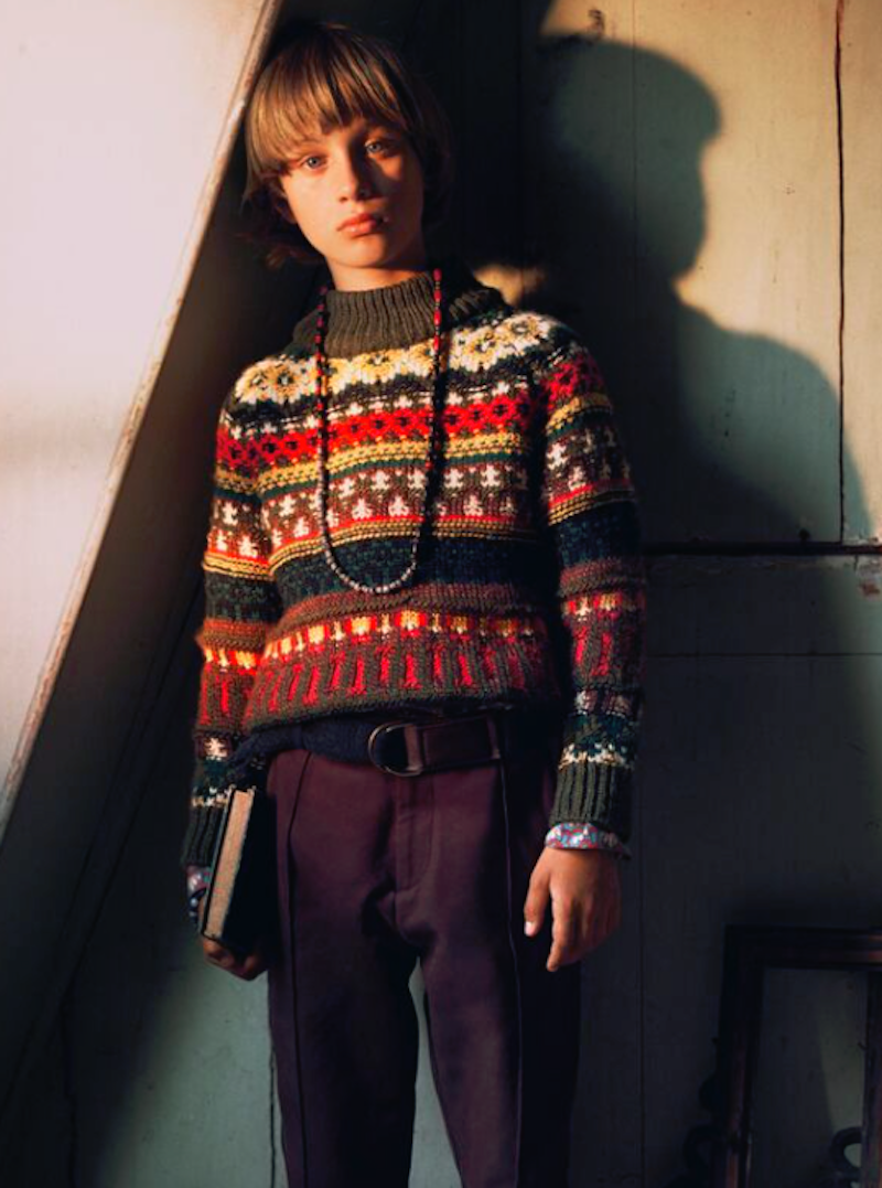 il marrone è il nuovo nero boy set zara