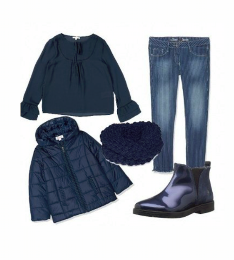 oroscopo e moda bambini per gennaio 2021 total look blu F